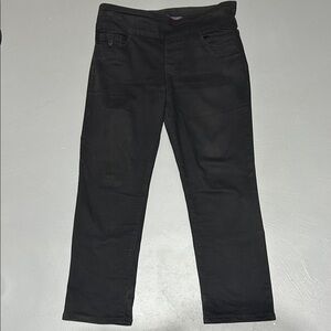 Gloria Vanderbilt Black Jeans (Amanda Pull-On) (Women’s Size 10)